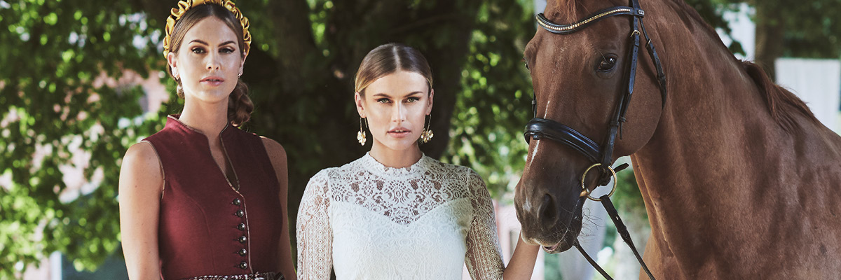 Hochgeschlossene Dirndl Hochgeschlossene Dirndl