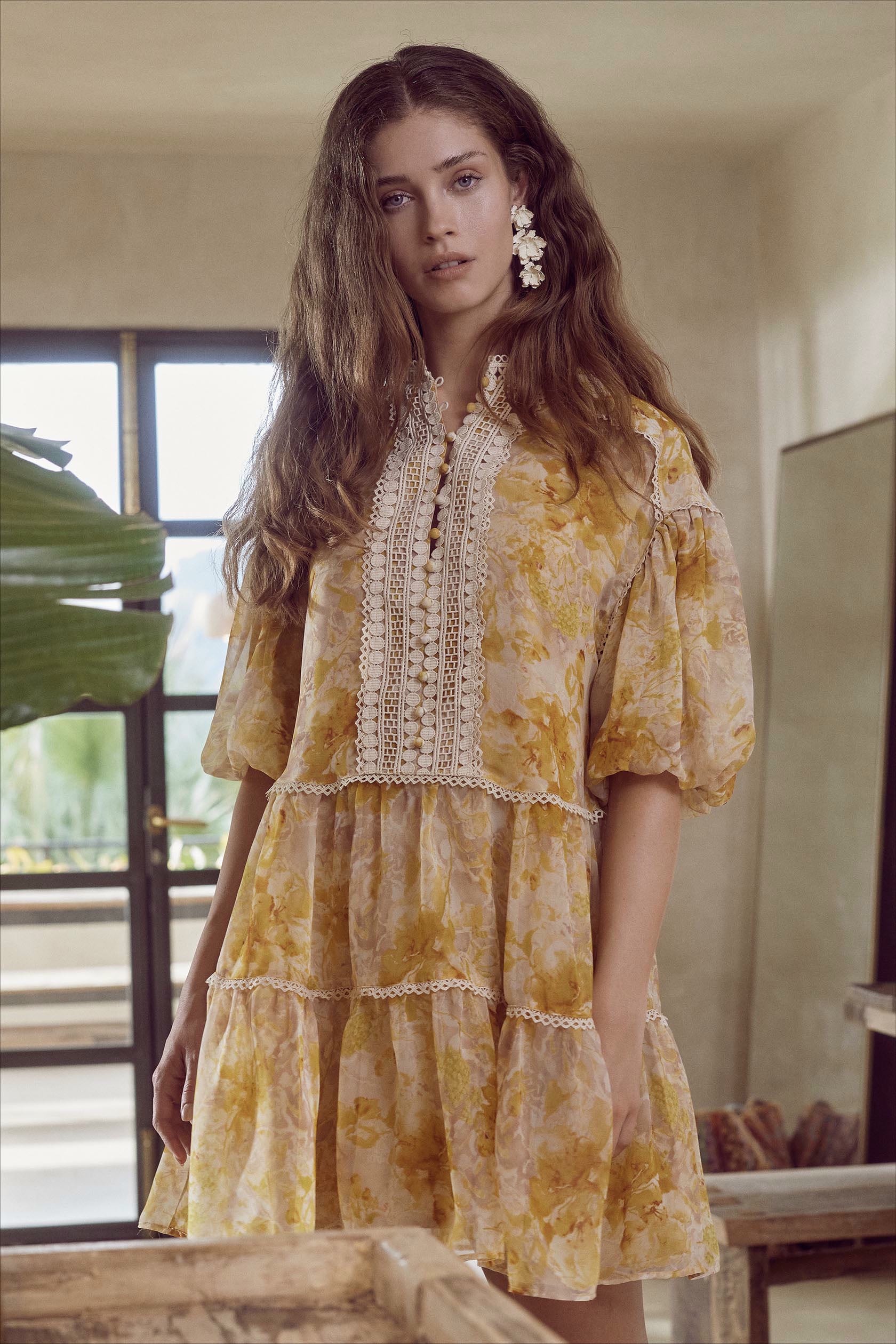 ANDMARY】Luna pleats mini dress