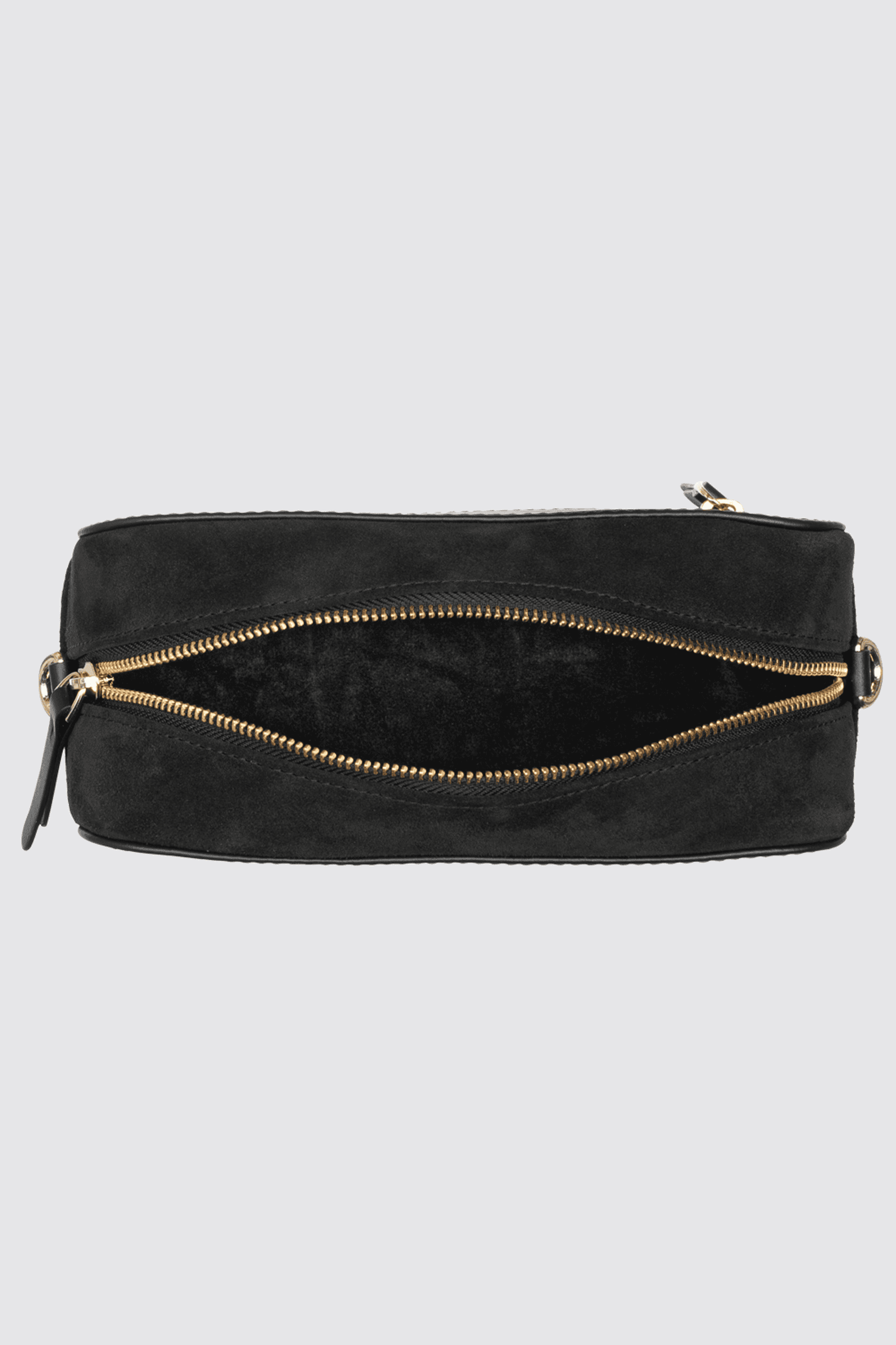 CLAIRE LUISE® Leather shoulder bag in black