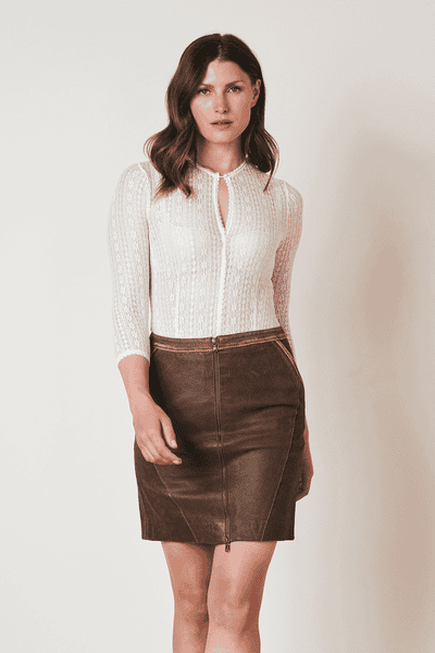Leather skirt Samantha