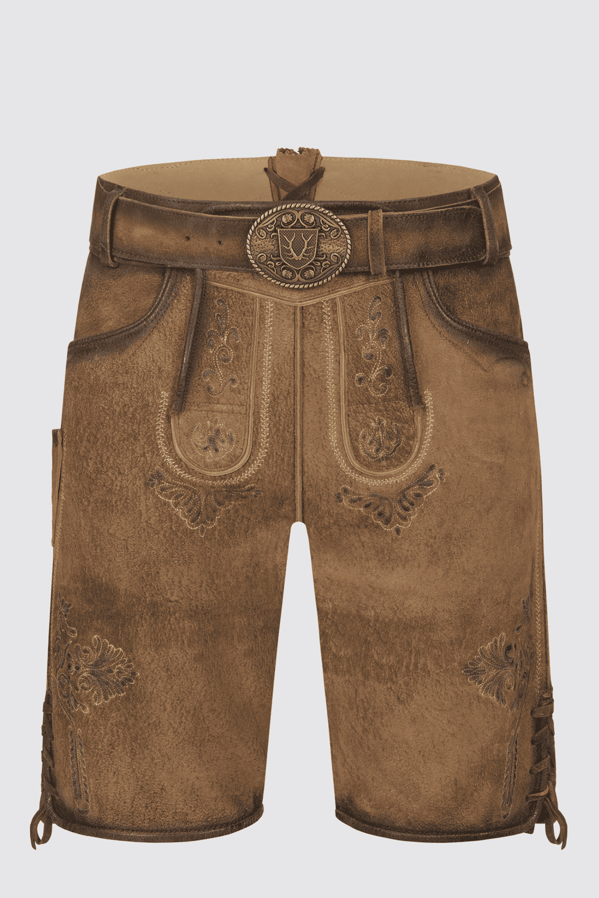 Lederhose Arnold mit Gürtel
