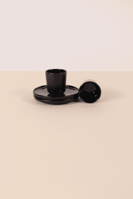 ALGA Espressotasse dunkelgrün