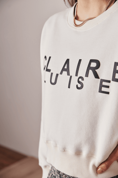 Sweatshirt mit Logo-Print