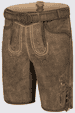 Lederhose Marten mit Gürtel