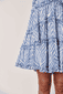 Minikleid mit Zebramuster