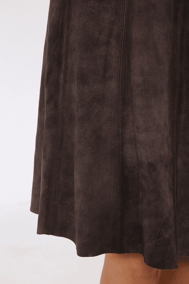 Leather skirt Marleen