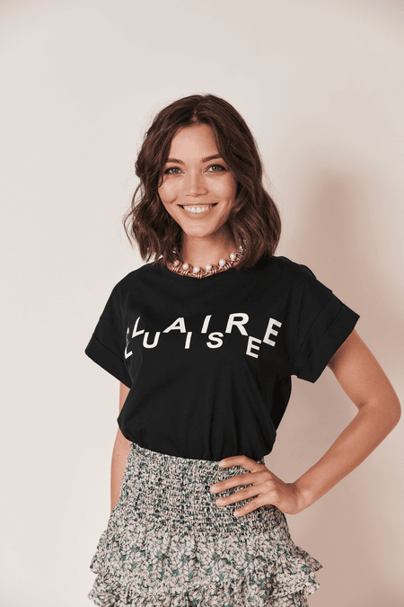 T-Shirt mit Logo-Print