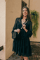 Gepunktetes Minikleid
