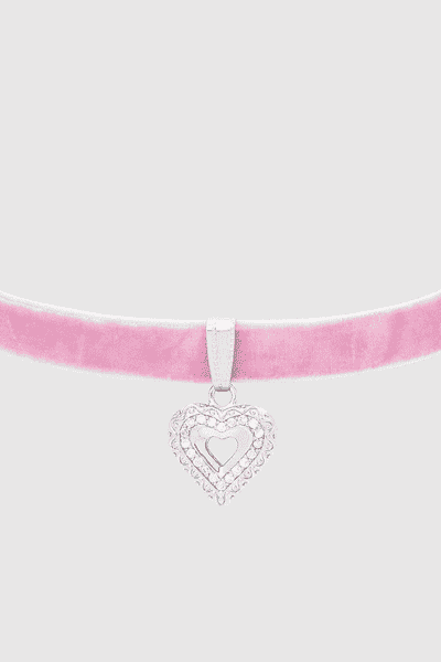 Choker-Halsband Herzerl 