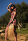 Figurbetontes Sommerkleid