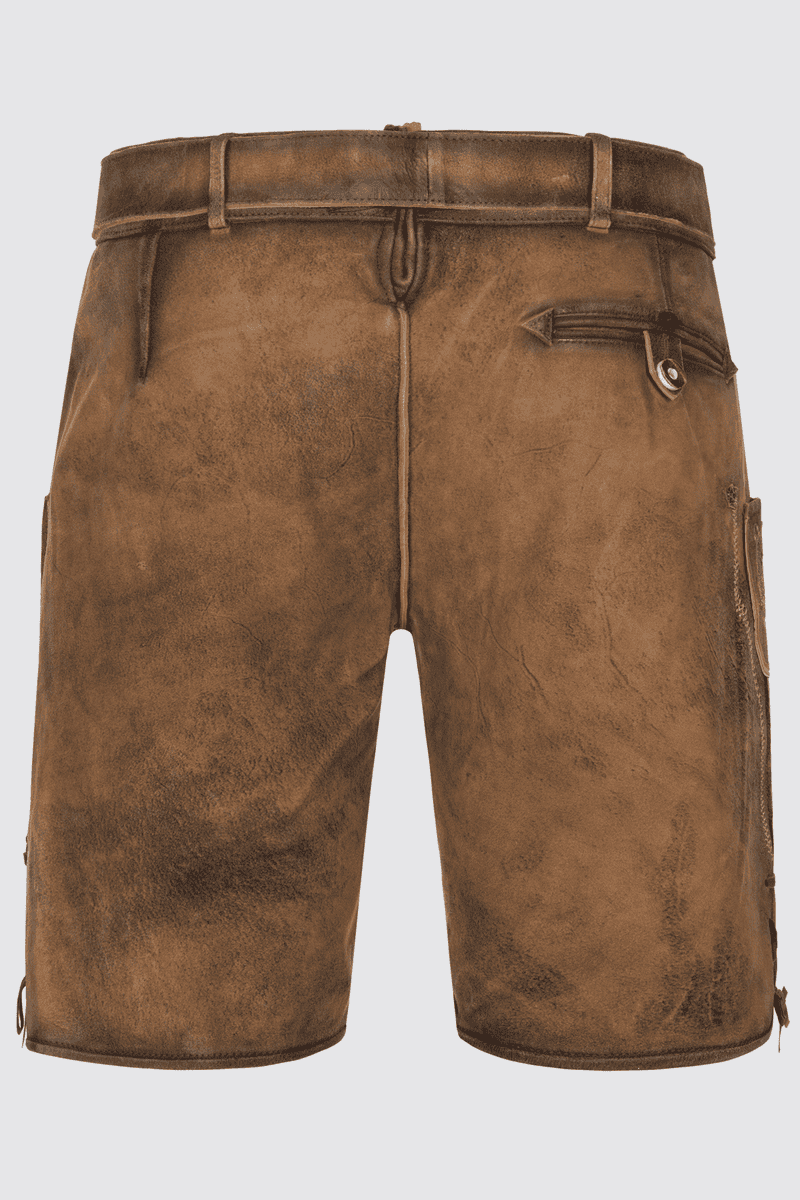 Lederhose Thanos mit Gürtel