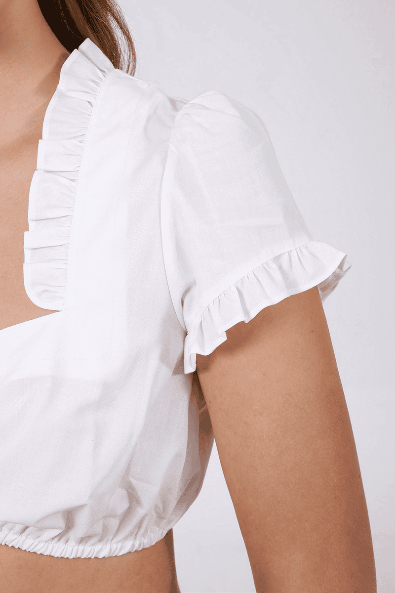Dirndl blouse Sober V-Neck