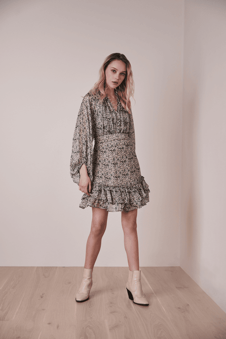 Sommerkleid mit Ballonärmel