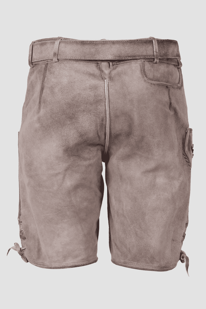 Lederhose Dominik mit Gürtel
